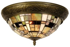 Vitráž stropné svietidlo JASPER Ø38