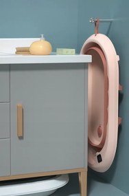 Skladacia detská vanička VAIANA Premium s poduškou - viac farieb modrá