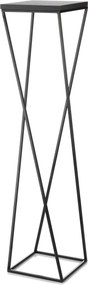 STOJAN NA KVETINÁČ LOFT7 100X24X24 CM ČIERNA