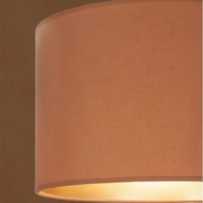 Brilagi - Závesný luster na lanku VELVET 1xE27/60W/230V priemer 40 cm béžová/zlatá