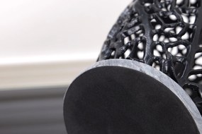 Stolná lampa Leaf 45cm čierna RÁM