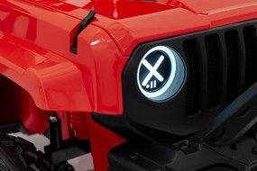 Elektrické autíčko OFF ROAD Speed červené