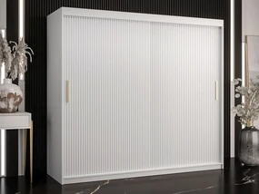 Šatníková skriňa Towiro Slim 1 200, Farby: čierna
