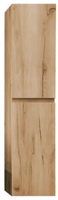 Kúpeľňová skrinka SAT B-WAY 30x133x35 cm dub matný BWAY35OAK, 1 ks