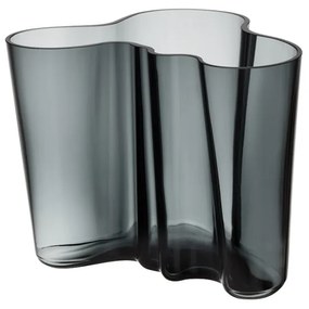 Váza Alvar Aalto 160mm, tmavo sivá