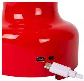 Lucide 74516/02/32 - LED Stmievateľná stolná lampa JASON LED/2W/230V červená