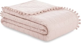 Restilo Prehoz na posteľ Meadore púdrová, 220 x 240 cm