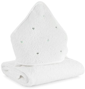 DETSKÝ BAVLNENÝ UTERÁK BABY60 100X100 CM BIELA