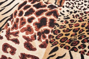 TA Koberec J318A ČIERNY ATLAS PP Rozmer: 60x100 cm