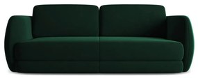Dvojmiestna pohovka kaira 220 x 104 cm zelená MUZZA