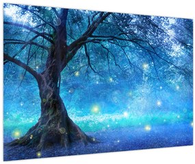 Obraz - Mystický les (90x60 cm)