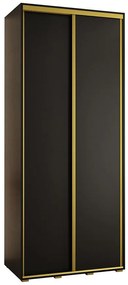 Skriňa 45 Canaris 1 120 čierna/gold