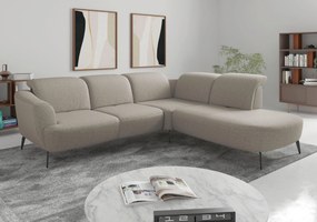 XXXLutz ROHOVÁ SEDAČKA, textil, taupe Sit & More - Sedačky - 00014401851R