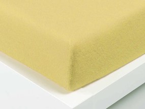 XPOSE® Froté plachta Exclusive - žltá 140x200 cm