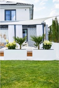 Hrantík MAXI, sklolaminát, šírka 100 cm, biely mat