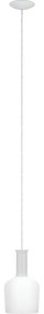 Eglo 62265 - Luster na lanku PASCOA 1xE27/60W/230V 15,6 cm biela