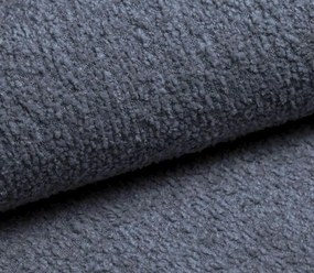 Pohovka John, modrá látka so štruktúrou