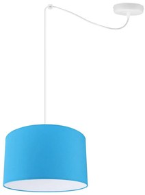 Závesné svietidlo Indigo Spider, 1x textilné tienidlo (výber z 10 farieb), (výber z 2 farieb konštrukcie)