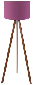 Stojacia lampa AYD 1xE27/40W/230V fialová/hnedá