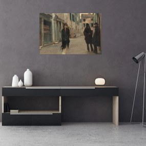 Obraz - John Singer Sargent, Street in Venice, reprodukcia (90x60 cm)