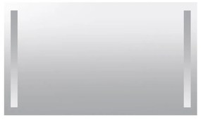 Mereo Mereo, Zrkadlo 120x70 cm s LED osvetlením, MER-CN696