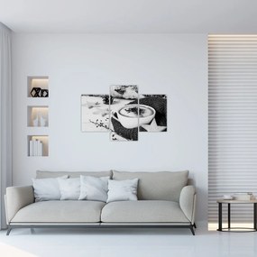 Obraz - Zimné cappuccino (90x60 cm)