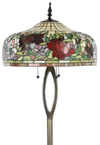 Tiffany podlahová lampa Ø48*165