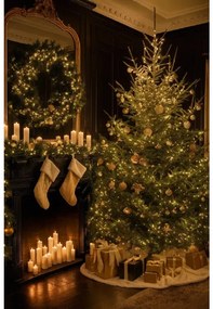 Vianočné svetielka vnútorné teplá biela 1000 LED