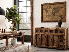 furniture-nabytek.cz - Velký příborník Sumatra recyklované dřevo