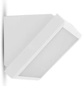 LED Vonkajšie nástenné svietidlo LED/12W/230V 4000K IP65 biela