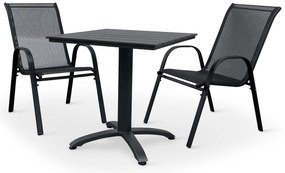 Noela Balkónový set Ristorante + 2x kovová stolička Ramada