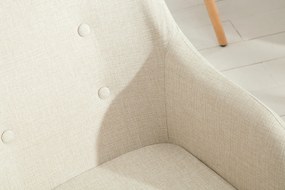 Stolička Scandinavia lakťová opierka prírodný buk