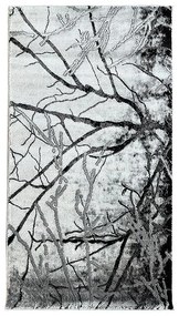 Koberec Frisee Diamond 2,0/2,9 A0064 svetlosivá/strieborný