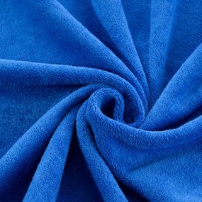 RÝCHLOSCHNÚCA PLÁŽOVÁ OSUŠKA Z MIKROVLÁKNA IGA 80X160 CM MODRÁ