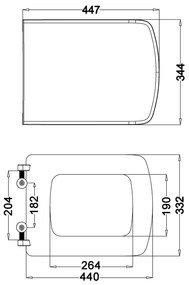 Isvea, SOLUZIONE WC sedátko, Soft Close, biela (Purity), 40S30700I