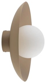 Nástenné svietidlo SLATE 1xG9/8W/230V pr. 28 cm béžová