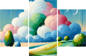 Obraz - Krajinka s mrakom (90x60 cm)