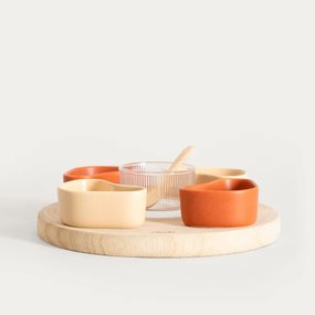 Sada servírovacích misiek GRENADA s podnosom 743139