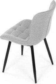 Jedálenská stolička sivá HC-462 SIL2