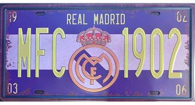 Ceduľa značka Real Madrid