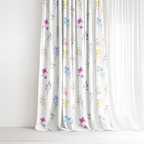 Goldea dekoračný záves - kvetinová záhrada 160x150 cm