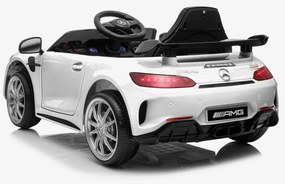 Elektrické autíčko Mercedes-Benz GTR biele