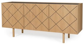 Komoda v dubovom dekore Woodman Porto Ramalade