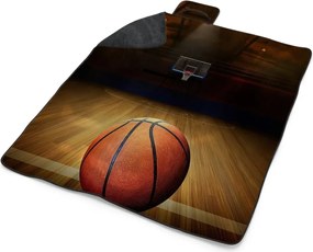 Sablio Plážová deka Basketbal: 200x140 cm