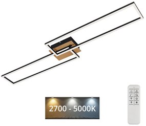 Brilo Brilo - LED Stmievateľný prisadený luster FRAME 2xLED/20W/230V 2700-5000 + DO BL1261