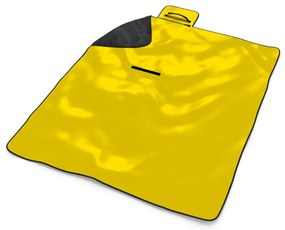 Sablio Plážová deka Žltá: 200x140 cm