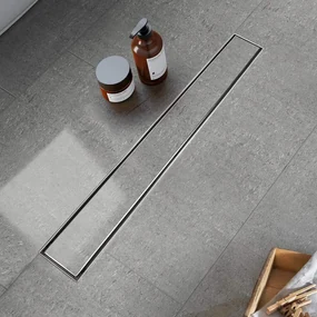 MODERN Sprchový odtok, 100 cm, je možné prekryť dlažbou