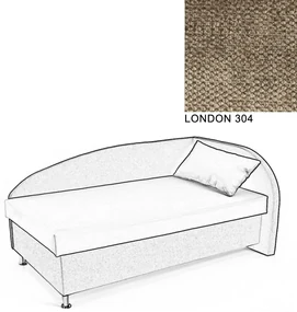 AVA NAVI, PRAVÁ 120x200 Varianta: LONDON 304