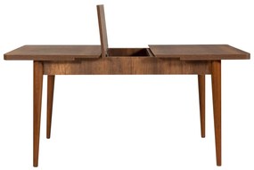 Rozkladací jedálenský stôl s 2 stoličkami a 2 lavicami Vlasta (orech + antracit). Vlastná spoľahlivá doprava až k Vám domov. 1073079