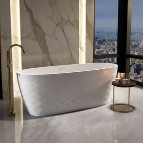 Rea Gaja, akrylátová voľne stojaca 1700x815x595 mm, biela, REA-W0125